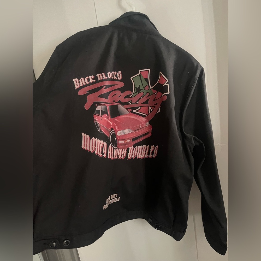 Dickies Black Racing Graphic Jacket